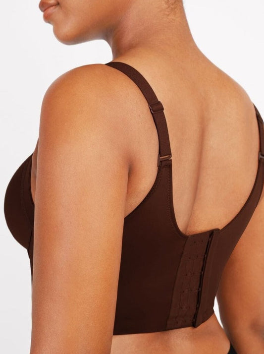 Back Fat Trim Deep Cup Shapewear Bra