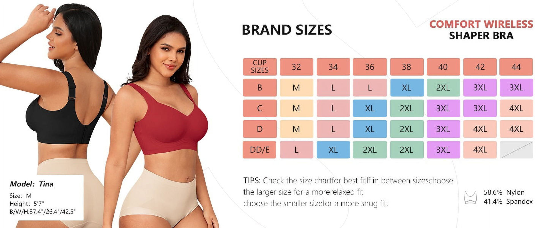 Smooth Wireless Bras for Women No Underwire Comfort Seamless Bras Full Coverage Everyday Bra New Upgrade